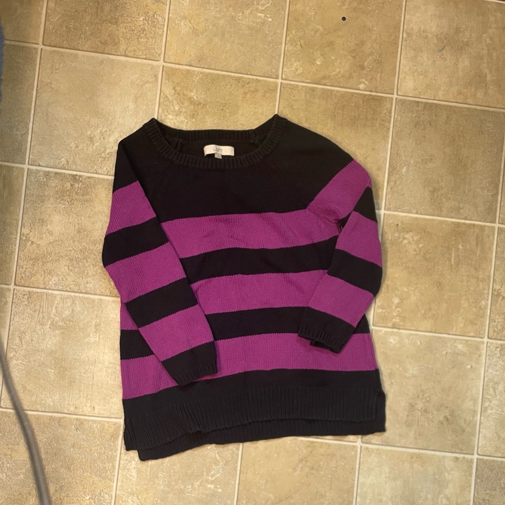 Loft 3/4 sleeve lightweight sweater size L